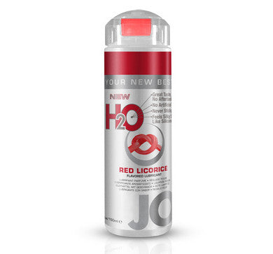Jo H20 Flavored Lubricant - Red Licorice - 5.25 Oz.