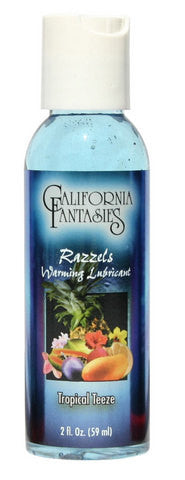 Razzels Warming, Flavored Lubricant Tropical Teeze - 2 oz.