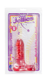 Crystal Jellies Ballsy Supercock 6-Inch - Pink