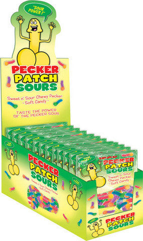 Pecker Patch Sours - 12 Piece Counter Display