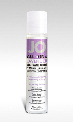 Jo All in One Massage Glide Lavender - 1 Oz.