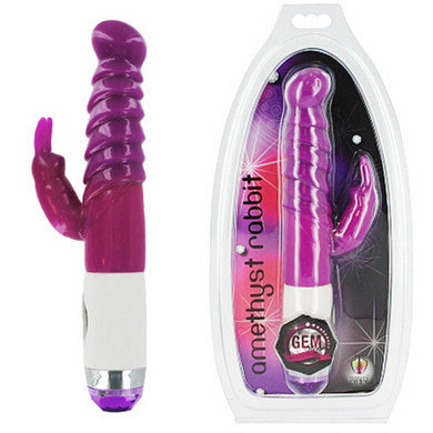 Amethyst Rabbit - Purple