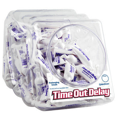 Time Out Delay Cream 10ml - 100 Count Fishbowl