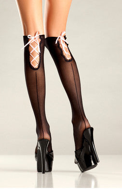 Opaque Thigh Highs - One Size