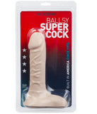 Ballsy Super Cock - White 9-inch