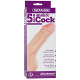 Vac-U-Lock  Realistic Cock 5-inch