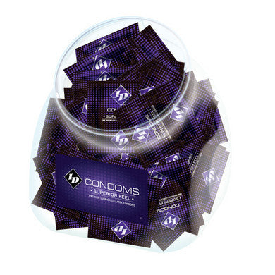 Id Superior Feel Condom Jar  - 144 Pieces
