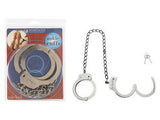 Ankle Cuffs Nickel Coated Steel Double Lock