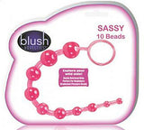 Sassy 10 Anal Beads - Pink