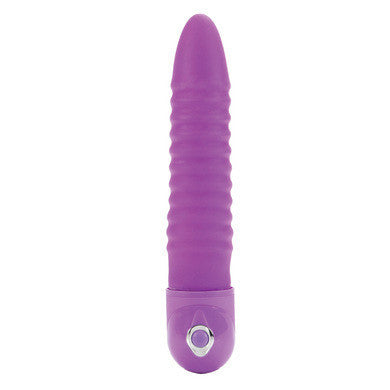 Waterproof Power Stud Ribbed Vibe - Purple