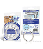 Steel Cock Ring 1.8-Inch