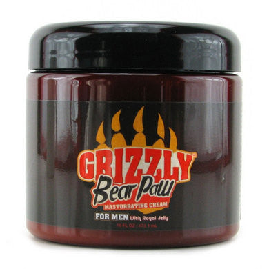 Grizzly Bear Paw Masturbating Cream - 16 oz.