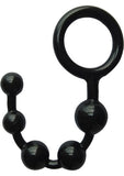 Hung Man Tools Anal Beads - Black