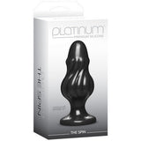 Platinum Premium Silicone -  The Spin - Black