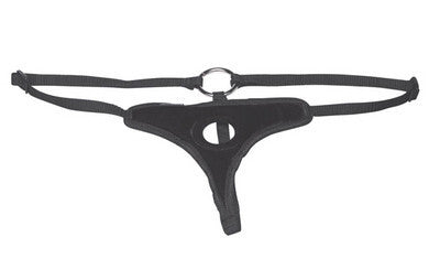 Black Velvet Bikini Strap-On