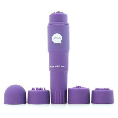 Savvy Flirt Personal Massager  - Purple