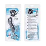 Curve It Up Pliable Silicone  Probe with Designer Pull Ring - Gray