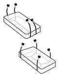 Fetish Fantasy Limited Edition  Wraparound Matress Restraints