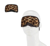 Peek-A-Boo Love Mask - Leopard