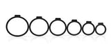 Silicone O-rings Kit - Black