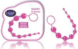Sassy 10 Anal Beads - Purple