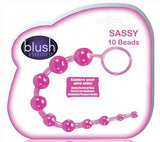 Sassy 10 Anal Beads - Purple