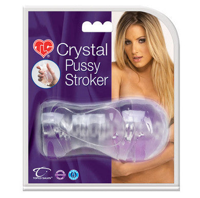 Tlc Cyberskin Crystal Pussy  Stroker - Clear  Ts1487946