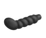 Anal Fantasy Collection Ribbed P-Spot Vibe - Black