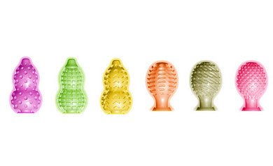 Juicy Mini Masturbators - Set Of 6
