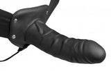 Erection Assist Hollow  Strap-on - Black