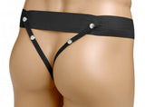 Erection Assist Hollow  Strap-on - Black