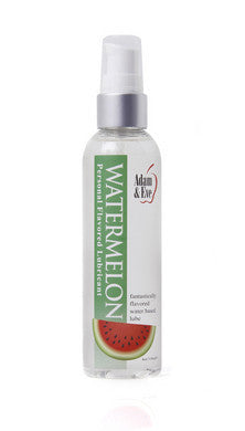 Adam and Eve Flavored  Lubricant - Watermelon -  4 Oz.