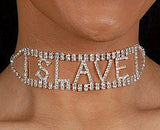 Rhinestone Slave Choker