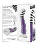 Ceramix No.5 - Purple Black And White