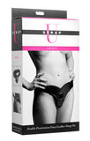 Crave Double Penetration  Faux Leather Strap-on