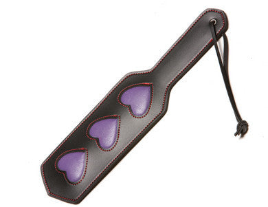 Queen of Hearts Paddle -  Purple