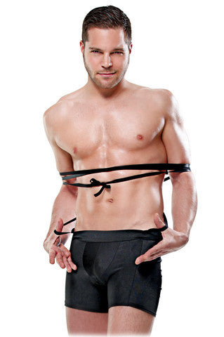 Fetish Fantasy Lingerie Tie Me Up Boxer Set - Smal/Medium