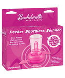 Bachelorette Party Favors  Pecker Shotglass Spinner