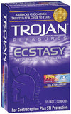 Trojan Pleasures Ecstasy  Fire and Ice - 10 Pack