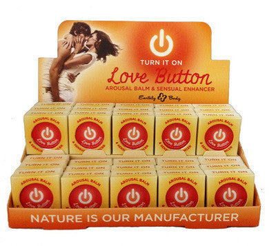 Love Button Arousal Balm 30 Piece Basket Display