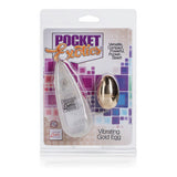 Pocket Exotics Vibrating Gold Egg