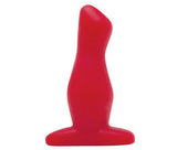 Tlc Bum Buddies Rear End  Rapture Intermediate Silicone  Anal Plug - Red   Ts1484009