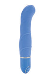 10-Function Silicone Pleasure Bendie Ridged G - Blue
