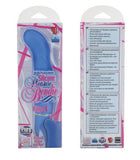 10-Function Silicone Pleasure Bendie Ridged G - Blue