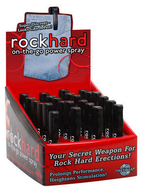 Rock Hard On The Go 24 Piece Display