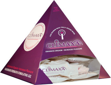 Climaxa Stimulating Gel  - 50 Piece Sample Display