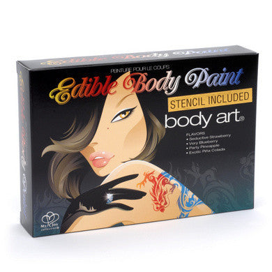 Body Art Edible Body Paint Kit