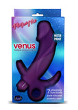 Venus with 7 Function Vibrating Bullet - Purple