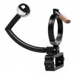 Oppressor Male Confinement  Chastity Cage with Ball Clamp  and Anal Hook