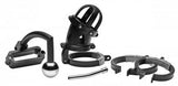 Oppressor Male Confinement  Chastity Cage with Ball Clamp  and Anal Hook